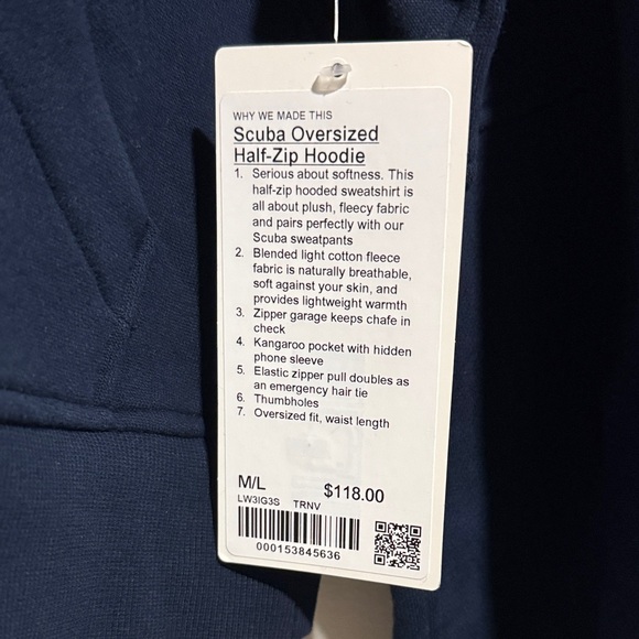 lululemon athletica Navy Blue Hoodie - Picture 11 of 11